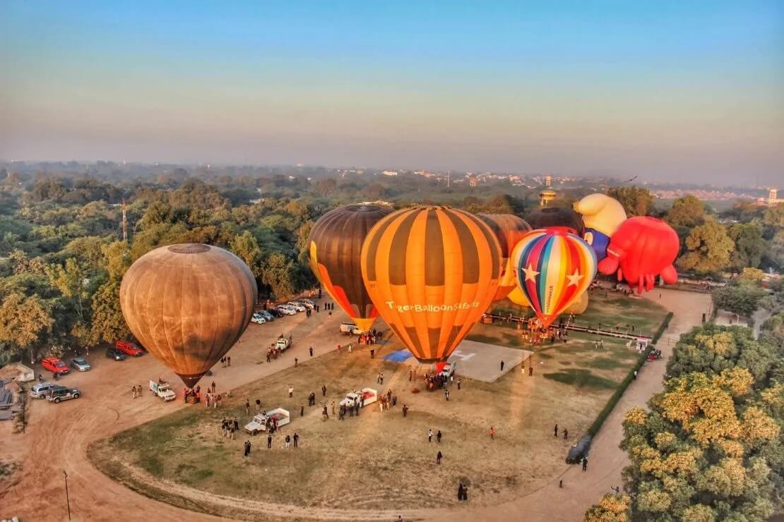 Hot Air Balloon Ride in India